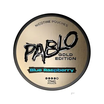 Pablo Gold Edition Blue Raspberry nicotine pouches