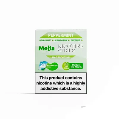 MELTA Peppermint 2mg nicotine pouches