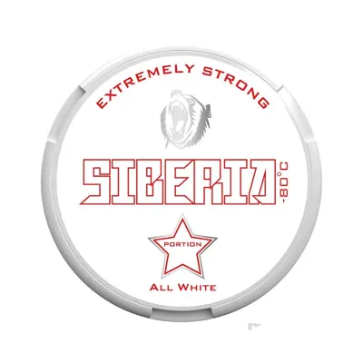 Siberia All White nicotine pouches