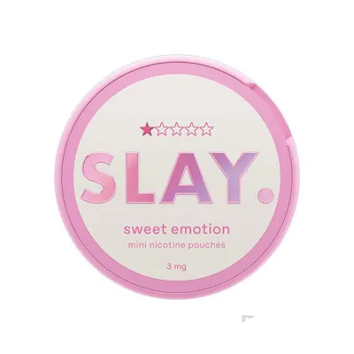SLAY Sweet Emotion nicotine pouches