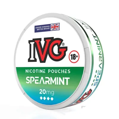 IVG Spearmint nicotine pouches