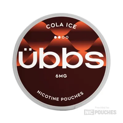 Übbs Cola Ice nicotine pouches