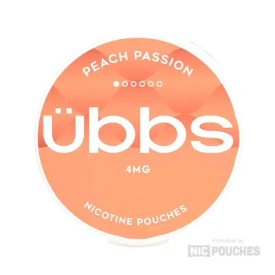 Übbs Peach Passion nicotine pouches