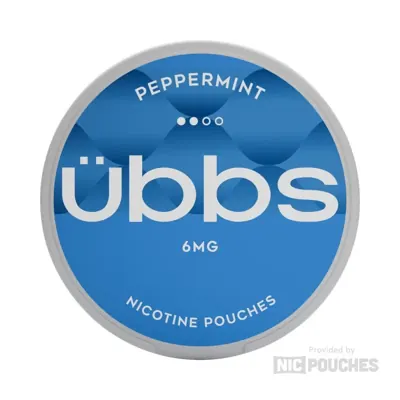 Übbs Peppermint nicotine pouches