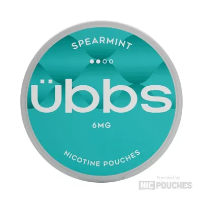 Übbs Spearmint nicotine pouches