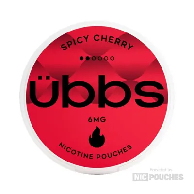 Übbs Spicy Cherry nicotine pouches