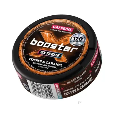 X-Booster Coffee & Caramel nicotine pouches