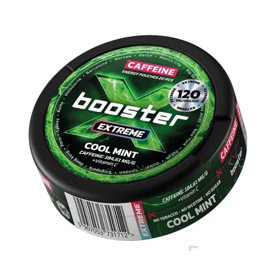 X-Booster Cool Mint nicotine pouches