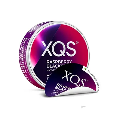 XQS Raspberry Blackcurrant nicotine pouches