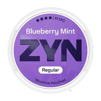 ZYN Blueberry Mint nicotine pouches