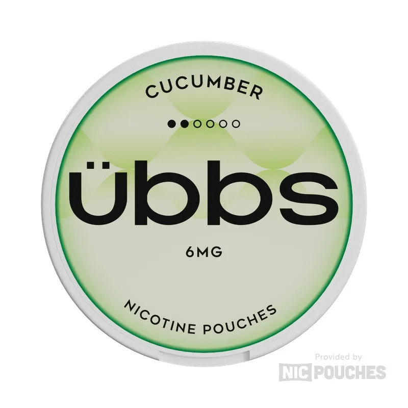 Übbs Cucumber nicotine pouch tin