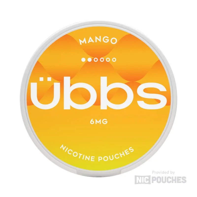 Übbs Mango nicotine pouch tin