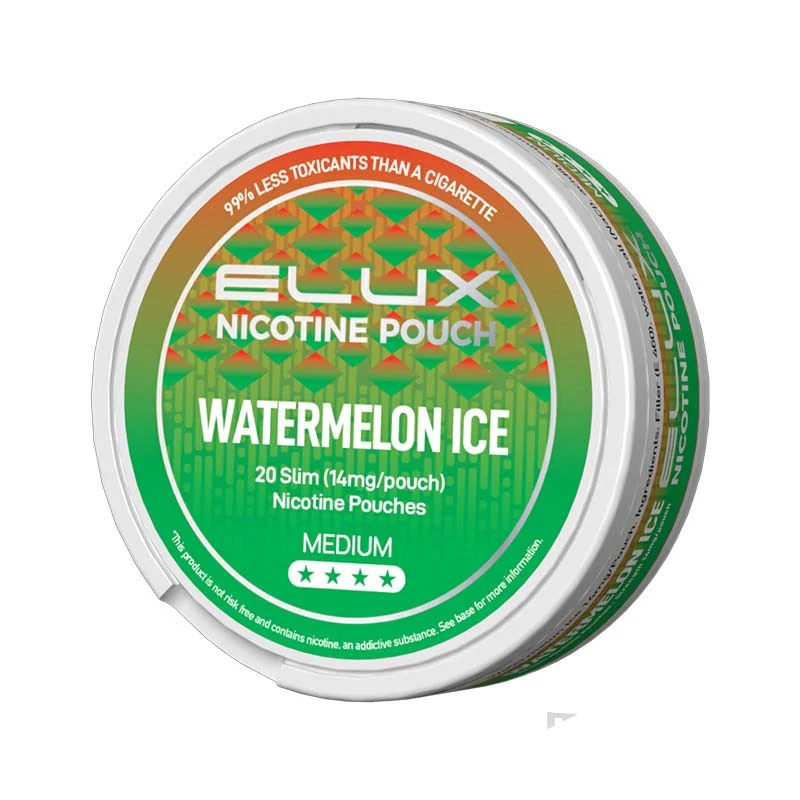 Elux Watermelon Ice nicotine pouch tin